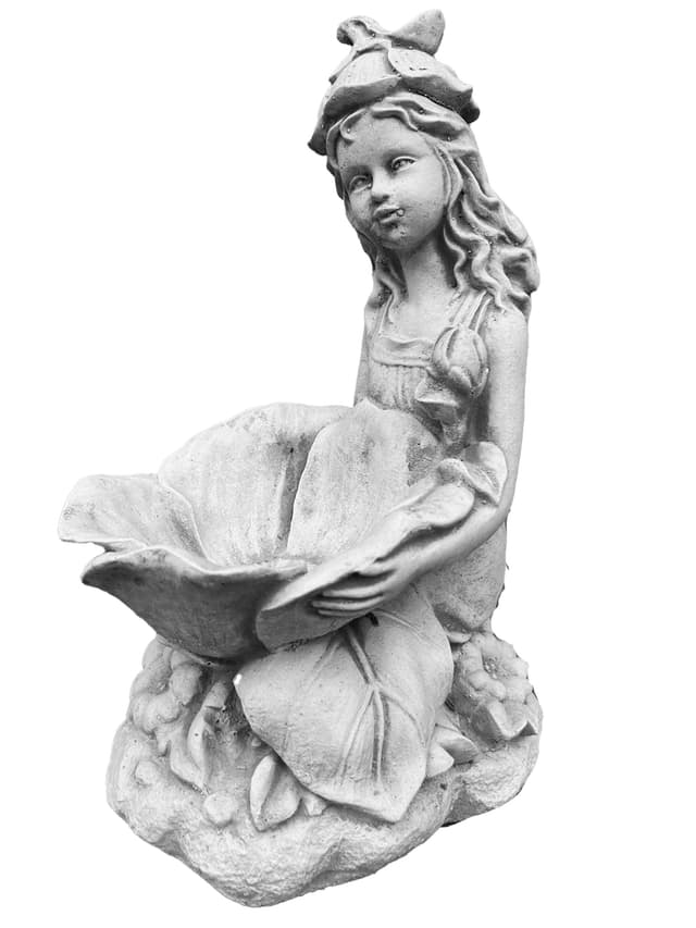 Garden Fairy with Flower