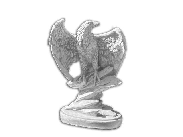 Eagle on Rock Figure